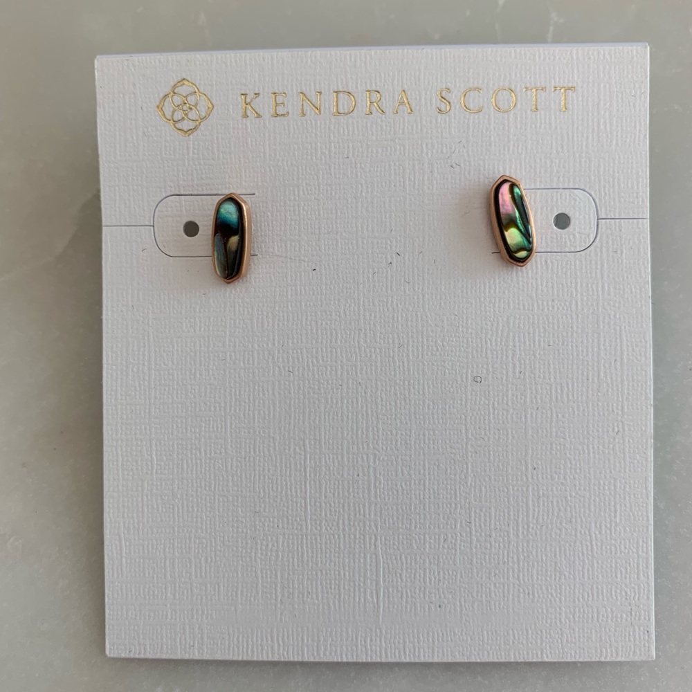 Kendra Scott Mae Earrings-Abalone Shell